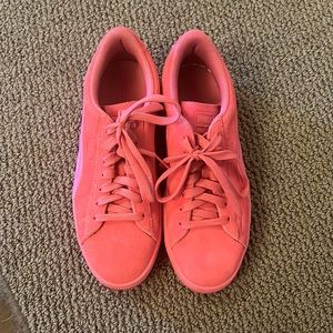 Pink Puma Sneakers Size 7